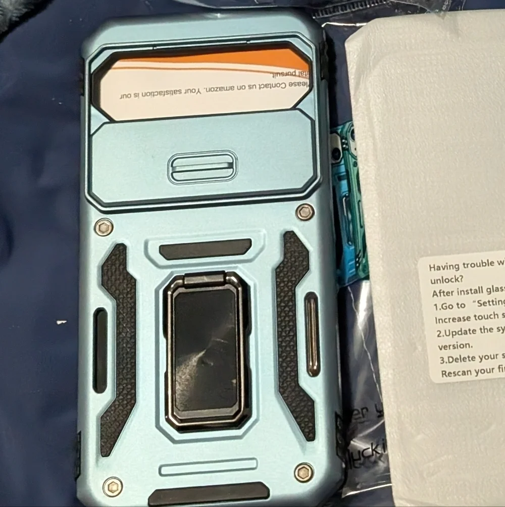 DEERLAMN Protective Cover Case for Google Pixel 9 Pro XL Light Blue (New)